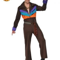 Rubie's Rockstar Rap Idol 70s Hippie Disco Boogie Man Mens Costume Costumes