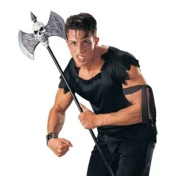 Rubies Deerfield Warrior Skull Battle Axe Deluxe Halloween Costume Accessory Costume Accessories