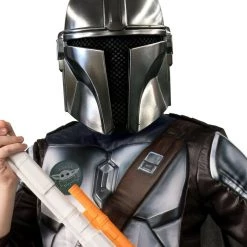 Rubie's Child Kids Book Week Star Wars Movie Theme The Child Mandalorian Boys Costume Costumes