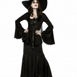 Rubies Black Over Sized Witch Hat Ladies Halloween Costume Acessory Halloween Costumes