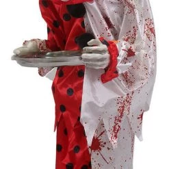 Kmart 95cm Animated Talking Light Up Eyes Pennywise Clown Halloween Prop Halloween Props/Decoration