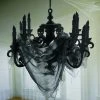 Balloon Agencies Haunted Mansion Candelabra With Gauze Halloween Decoration Halloween Props/Decoration
