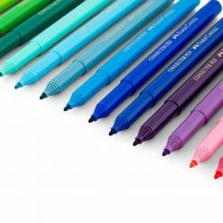 Kmart Home & Garden Faber Castell 18 Connector Pens Textas Child Safe Ink Washable Colouring In Pens