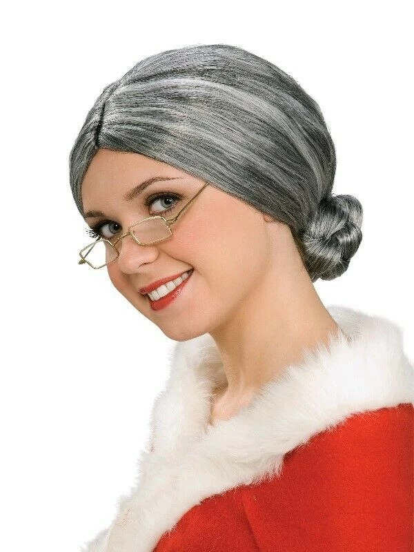 Unbranded Granny Grandma Old Lady Grey Bun Ladies Wig Wigs 4 Unbranded Granny Grandma Old Lady Grey Bun Ladies Wig Wigs