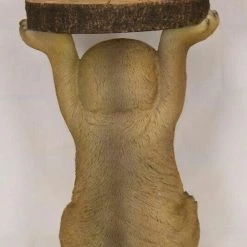 MAL Home & Garden Meerkat Side Table 35cm Ornament Home Decor