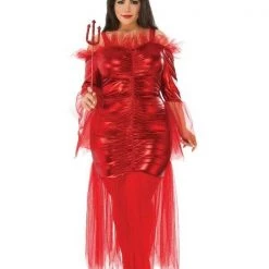 Rubie's Halloween Costumes Red Devil Plus Size Book Week Halloween Ladies Costume