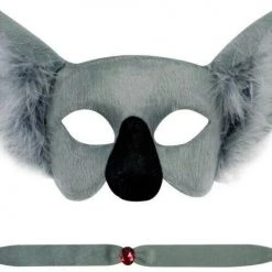 Sweidas Plush Deluxe Adult Animal Set Mask With Elastic Strap Costume Accessory Costume Accessories