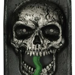 Unbranded Doorbell Light Up Skull Pumpkin Animated Eyeball Halloween Decoration Prop