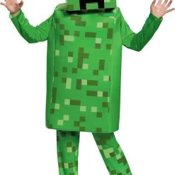 Morris Costumes Minecraft Creeper Deluxe And Classic Child Costume