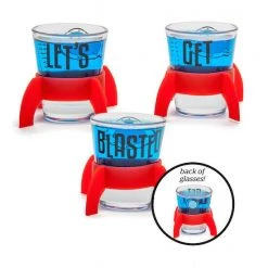 Williamvalentine Home & Garden BigMouth Let’s Get Blasted Shot Glass Set