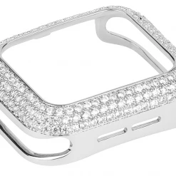 Unbranded Silver Rhinestone Apple Watch Case For Series 2 3 4 5 6 Fashion Jewelry 14 Unbranded Silver Rhinestone Apple Watch Case For Series 2 3 4 5 6 Fashion Jewelry