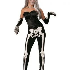 Rubie's Skeletone Bone Legging And Tutu Ladies Halloween Costume