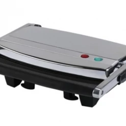 Unbranded Home & Garden 4 Slice Sandwich Press Toaster Ham And Cheese Flat Bread Toaster Non Stick Coat