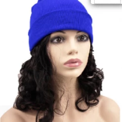 JD Fluro Neon Hi Vis Beanie Hats 80s Costume Accessory Winter Knitted Hat Costume Accessories