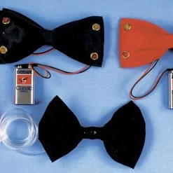 Morris LED Light-Up Bow Tie Dancing Flashing Party Lights Bowtie