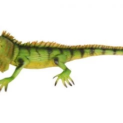 MAL Home & Garden Green Lizard Garden Statue 60cm Lizard Metal Ornament Home Decor