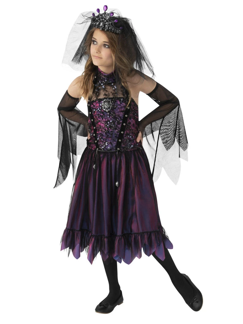 Rubie's Halloween Costumes Dark Gothic Princess Witch Vampire Halloween Girls Costume 1 Rubie's Halloween Costumes Dark Gothic Princess Witch Vampire Halloween Girls Costume