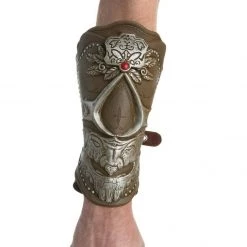 Morris Costumes Assassins Creed Ezios Bladed Gauntlet Weapon Adult Costume Accessory
