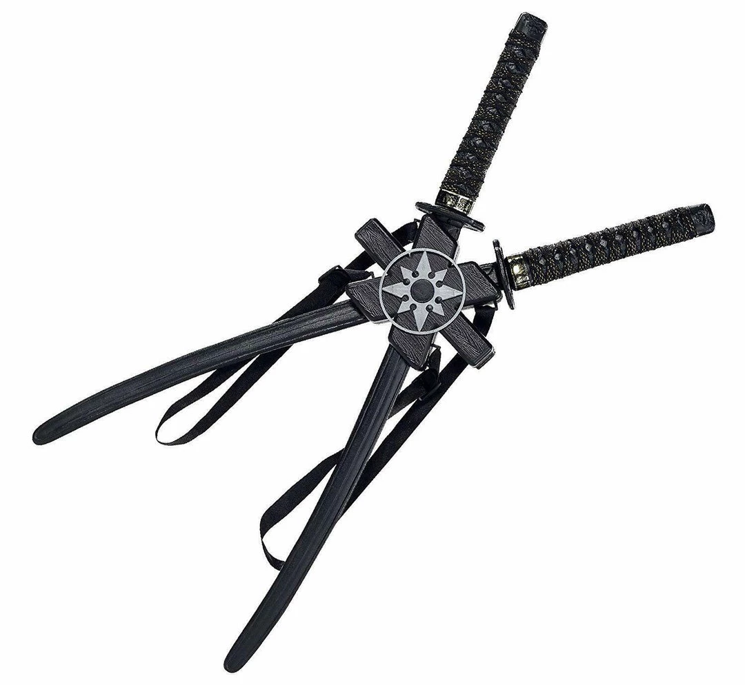 Balloon Agencies Costume Accessories Double Ninja Sword Costume Accessory 1 Balloon Agencies Costume Accessories Double Ninja Sword Costume Accessory