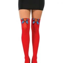 Rubie's Costumes Superhero Supergirl Corset Tutu Skirt Gauntlets Thigh Highs Ladies Costume