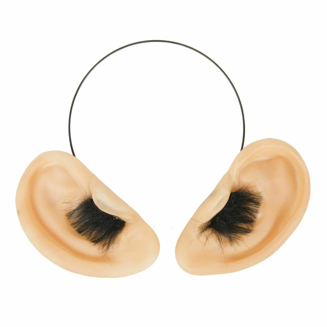 JD Party Friendly Giant Big Hairy Ears On Headband Costume Accessories 1 JD Party Friendly Giant Big Hairy Ears On Headband Costume Accessories