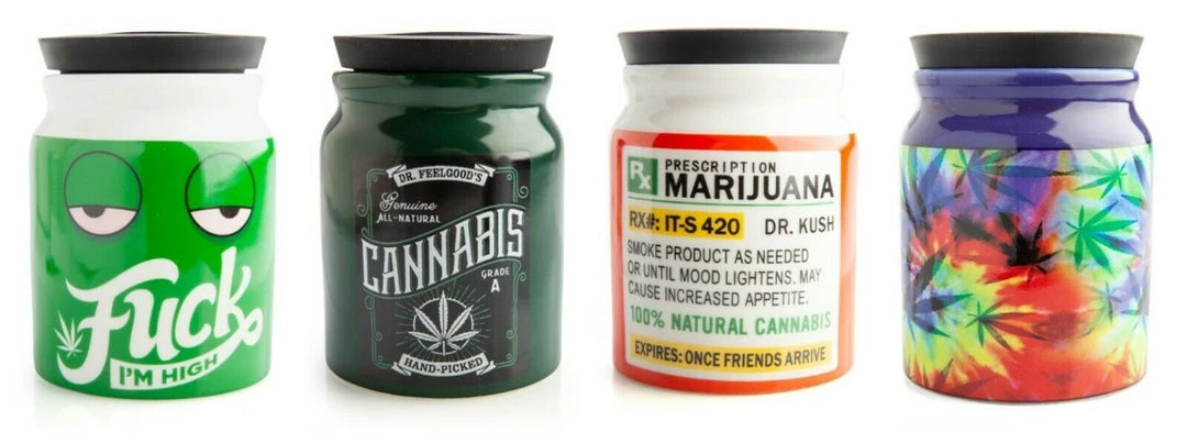 MDI Australia Stash It Herb Weed Cannabis Marijuana Storage Jar F*ck Im High Container Home & Garden 1 MDI Australia Stash It Herb Weed Cannabis Marijuana Storage Jar F*ck Im High Container Home & Garden