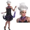 Rubies Deerfield Costumes Disney Mermaid Ursula Deluxe Wig Ladies Costume