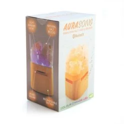 MDI Australia Home & Garden AuraSong Himalayan Salt Lamp LED Light & Speaker