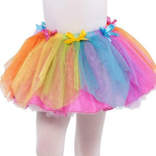 Balloon Agencies Rainbow Fairy Tutu Skirt Girls Costume Costumes 2 Balloon Agencies Rainbow Fairy Tutu Skirt Girls Costume Costumes