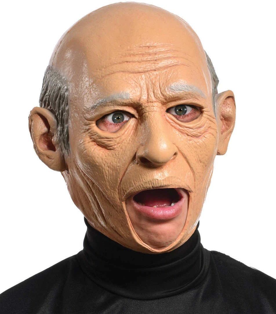 Morris Costumes Bald Old Man Latex Mask With Under Eye Bags Dirty Grandpa Costume Mask Costume Accessories 1 Morris Costumes Bald Old Man Latex Mask With Under Eye Bags Dirty Grandpa Costume Mask Costume Accessories