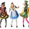 Rubie's Alice In Wonderland Queen Of Hearts Mad Hatter Ladies Costume