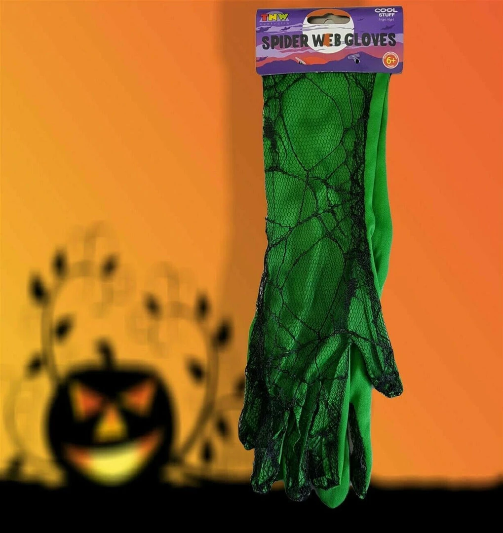 TNW Spider Web Witches Gloves Halloween Ladies Costume Accessory Halloween Costumes 7 TNW Spider Web Witches Gloves Halloween Ladies Costume Accessory Halloween Costumes