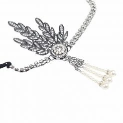 AliExpress 1920s 20s Flapper Great Gatsby Headband Vintage Bridal Headpiece With Tassle Costume Accessories