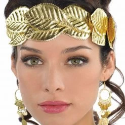 Unbranded Greek Gold Leaf Laurel Roman Goddess Headband Costume Accessory