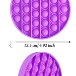 Unbranded Pop Its Circle Fidget Toy Push Bubble Stress Relief Kids Pop It Tiktok 2021 NEW