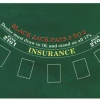 Balloon Agencies Casino Place Your Bets Black Jack Felt Game Board 183cm X 91cm Home & Garden