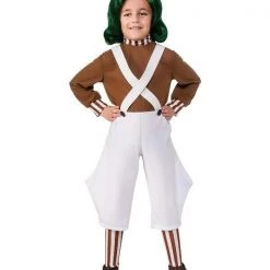 Rubie's Costumes Willy Wonka Oompa Loompa Chocolate Factory Bookweek Boys Costume And Wig 6 Rubie's Costumes Willy Wonka Oompa Loompa Chocolate Factory Bookweek Boys Costume And Wig