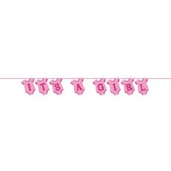 Balloon Agencies Party Supplies Baby Shower Boy Girl Pennant Banner Party Decoration