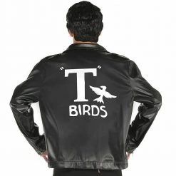 Balloon Agencies Costumes T-Birds Grease Men's Leather Jacket