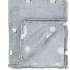 Kmart Home & Garden Glow In The Dark Space Moon & Stars Blanket 160cm X 180cm Kids Boys Blankee