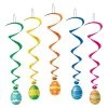 Balloon Agencies Party Supplies Easter Egg Whirls Hanging Party Decorations