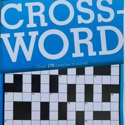 Aussie Toys A5 Crossword Puzzle Books Over 170 Puzzles To Solves Fun Games Home & Garden