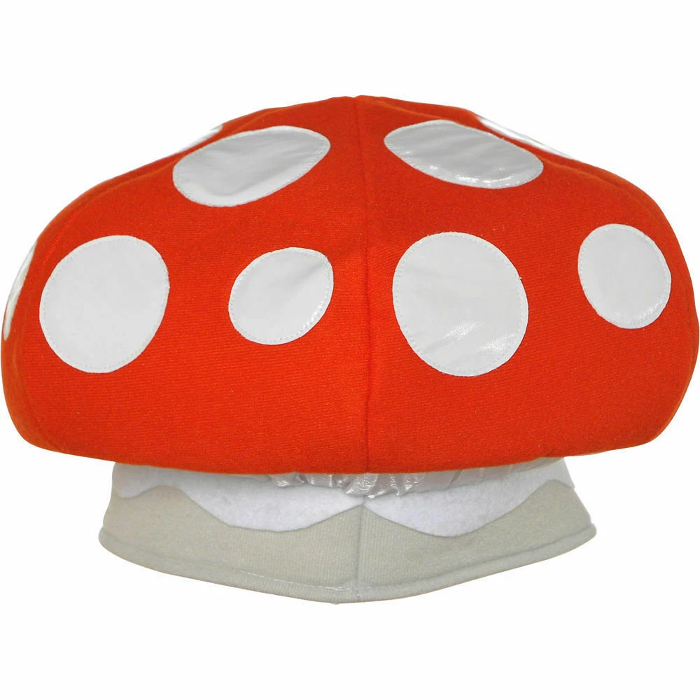 Balloon Agencies Super Mario Brothers Plush Mushroom Hat Costume Accessory 2 Balloon Agencies Super Mario Brothers Plush Mushroom Hat Costume Accessory