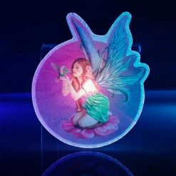 MDI Australia 4 X Unicorn Rainbow Castle Optical Fairy Lights Kids Bedroom Wall Home Decor