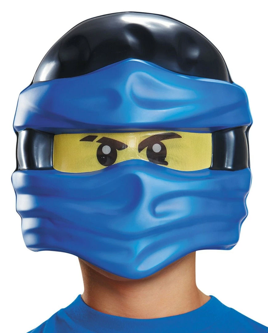 Morris Costumes Costume Accessories Child's Jay Lego Ninjago Costume Mask 1 Morris Costumes Costume Accessories Child's Jay Lego Ninjago Costume Mask