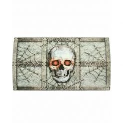 Tomfoolery Animated Moving Bloody Hand Skull Gift Box With Sound Halloween Decoration Prop