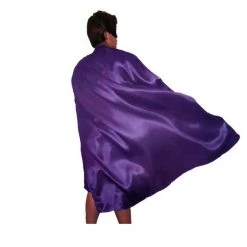 JD Costume Accessories 120cm Long Superhero Cape Sports Day Many Colours Adult Mens Ladies Cape Costume