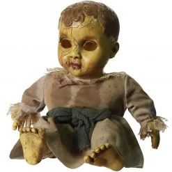 Morris Animated Haunted Doll With Creepy Sounds Halloween Decoration Prop Halloween Props/Decoration