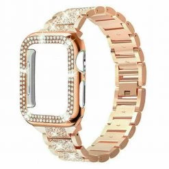 Elegancensplendour Rhinestone Apple Watch Band Bracelet & Diamante Glass Screen Protector 14 Elegancensplendour Rhinestone Apple Watch Band Bracelet & Diamante Glass Screen Protector