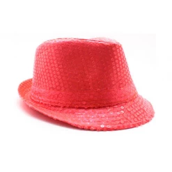 JD Party Costume Accessories FEDORA Trilby Hat Cap Glitter Sequin Sequinned Dance Party Costume MJ Jazz Hats